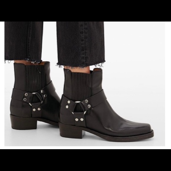 RE/DONE Short Cavalry Boots - Black, 38 - Picture 7 of 8